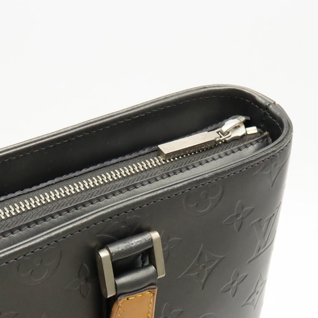 Louis Vuitton Louis Vuitton Monogram Mat Wildwood Toast Bag Semi-Sharder Noir Black M55102