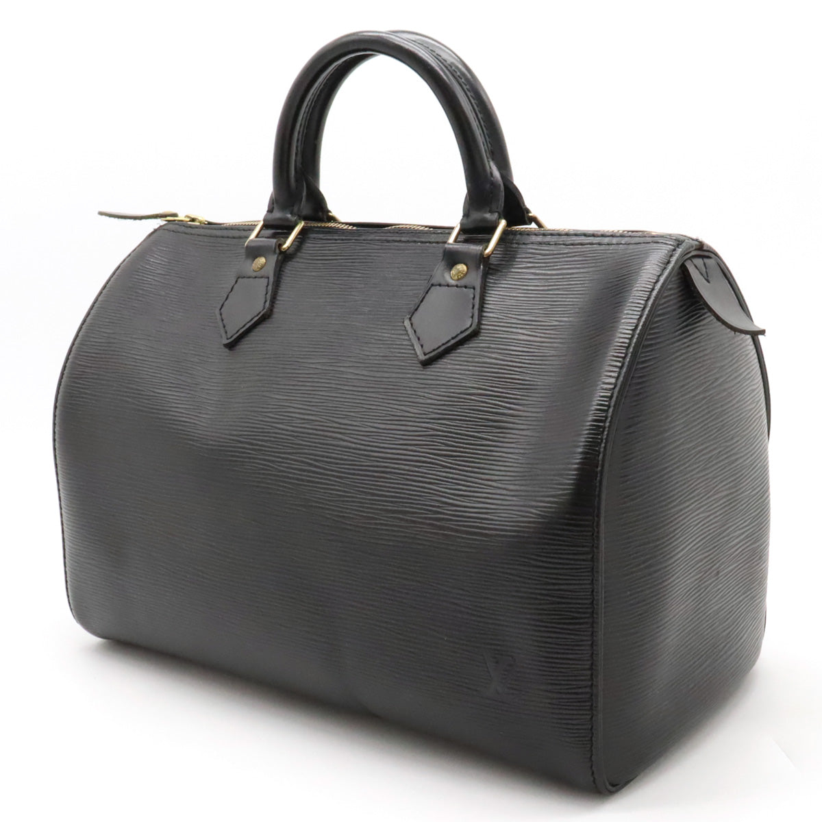 LOUIS VUITTON Louis Vuitton Epic Speed 30 Bag Mini Boston Bag Black Black Black Gold  M59022