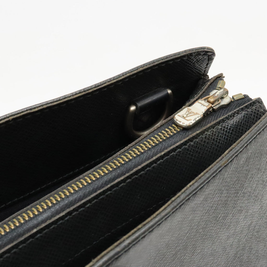 Louis Vuitton Louis Vuitton Tyga Port Documentary Rosean Business Bag Old Black Shoulder Waste M30052