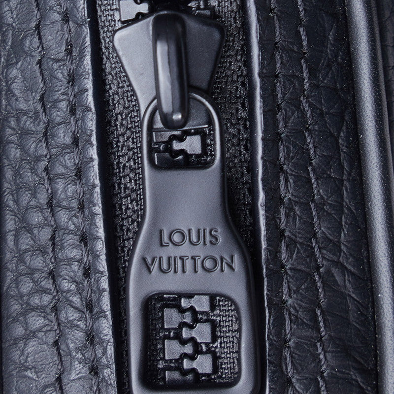 Louis Vuitton Monogram Trion Utility Side Bag Body Bag 2WAY M53298 Noir Black Leather Men Louis Vuitton