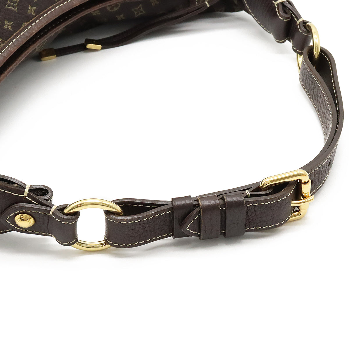 Louis Vuitton Monogram Miniature Manon MM Shoulder Bag Semi-Solarder One-Solarder Even Tea Brown M95619
