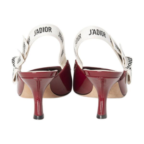 Christian Dior Patent J'Adior Slingback Pumps
