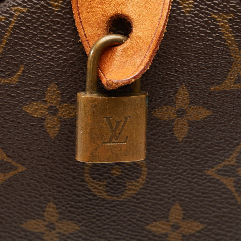 Louis Vuitton Monogram Speed 30 Handbag Mini Boston Bag M41526 Brown PVC Leather Lady Louis Vuitton