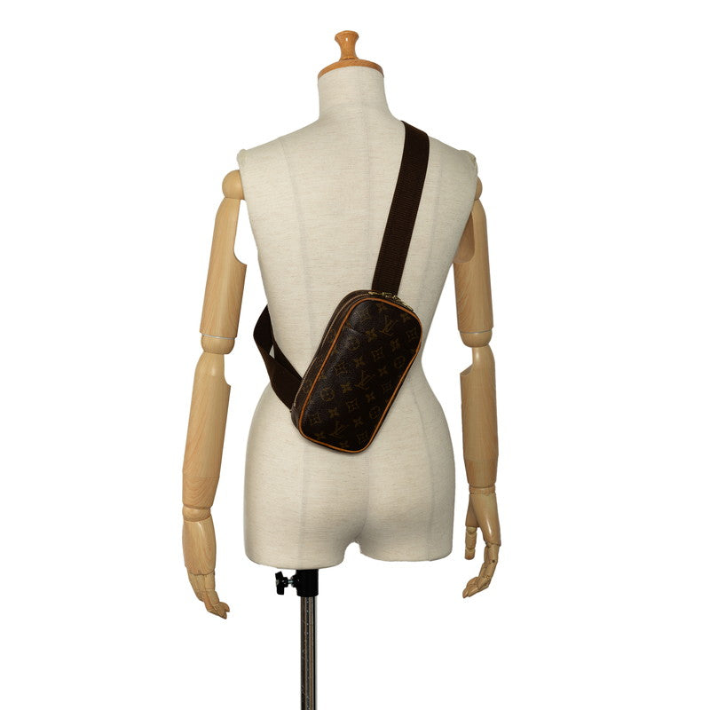 Louis Vuitton Monogram M51870 Body Bag PVC/Leather Brown
