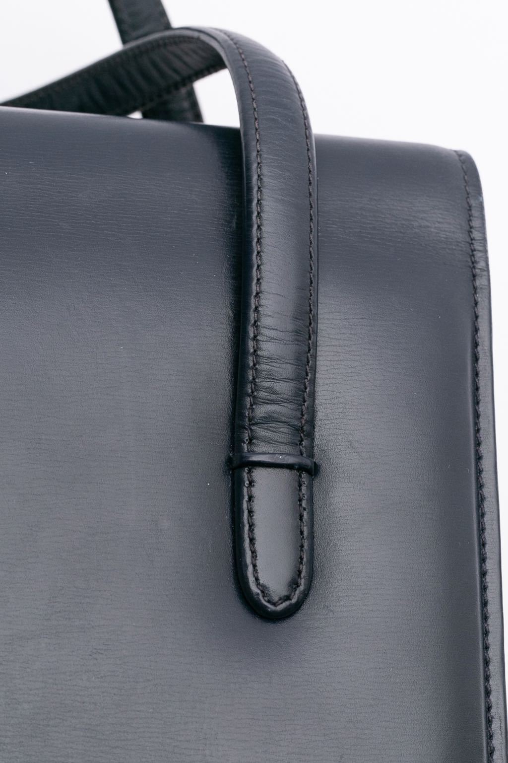 Sac en cuir bleu Gucci