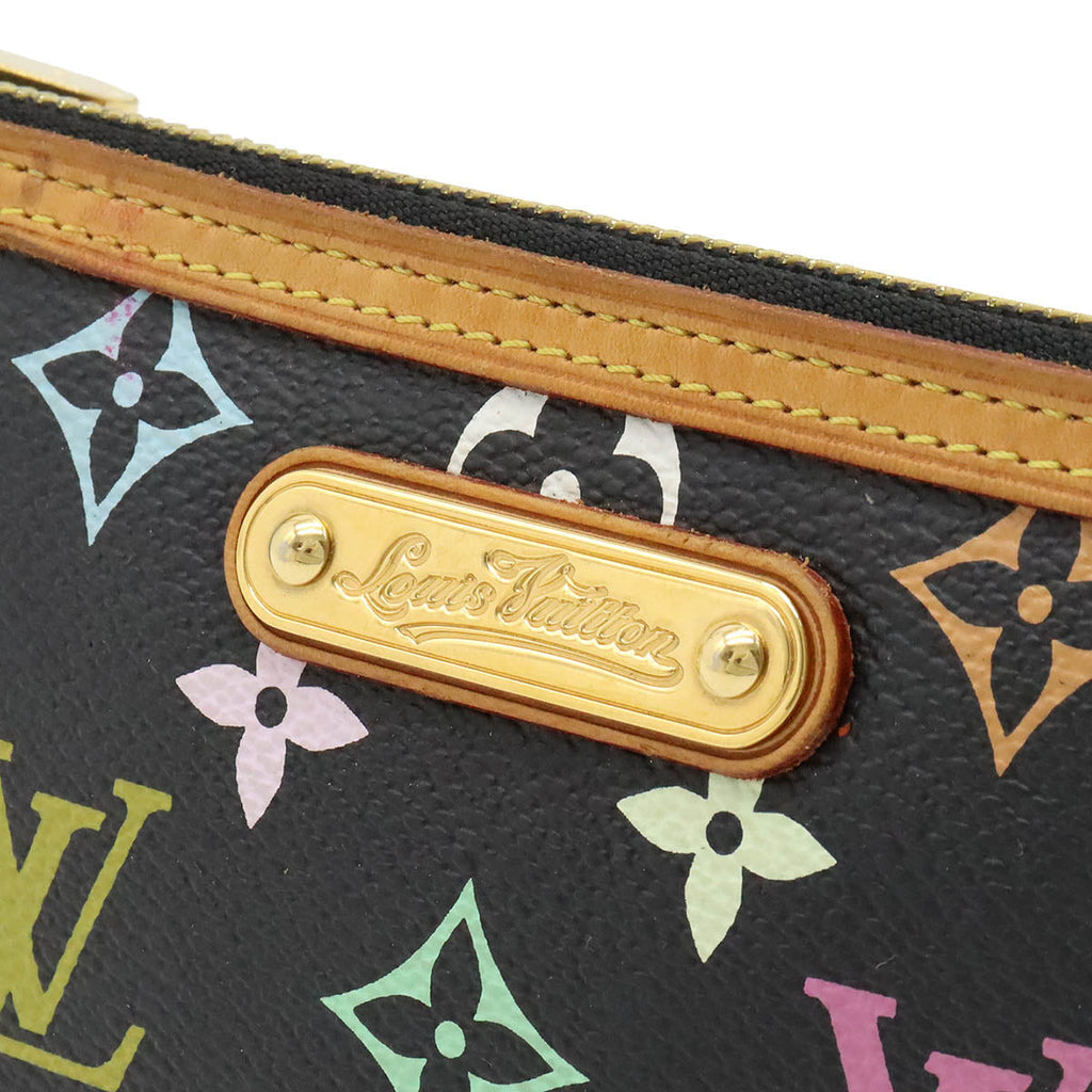 Louis Vuitton Monogram Multicolor  Mila MM Accessory Pocket Noir Black M60097