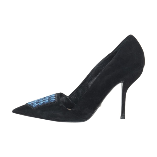 Christian Dior Suede Accent Pumps