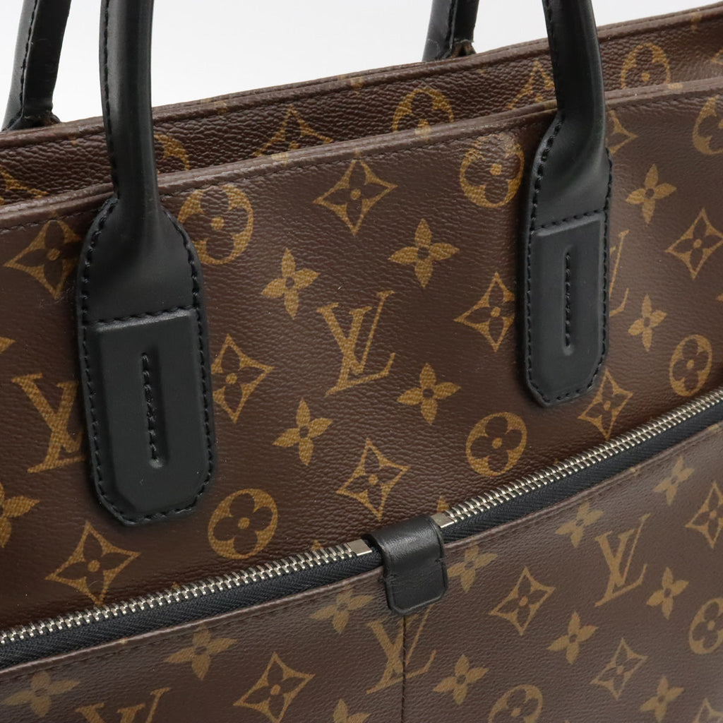 Louis Vuitton Monogram Maker 7 DW Business Bag Paper Bag Handbag 2WAY Shoulder Bag M61288