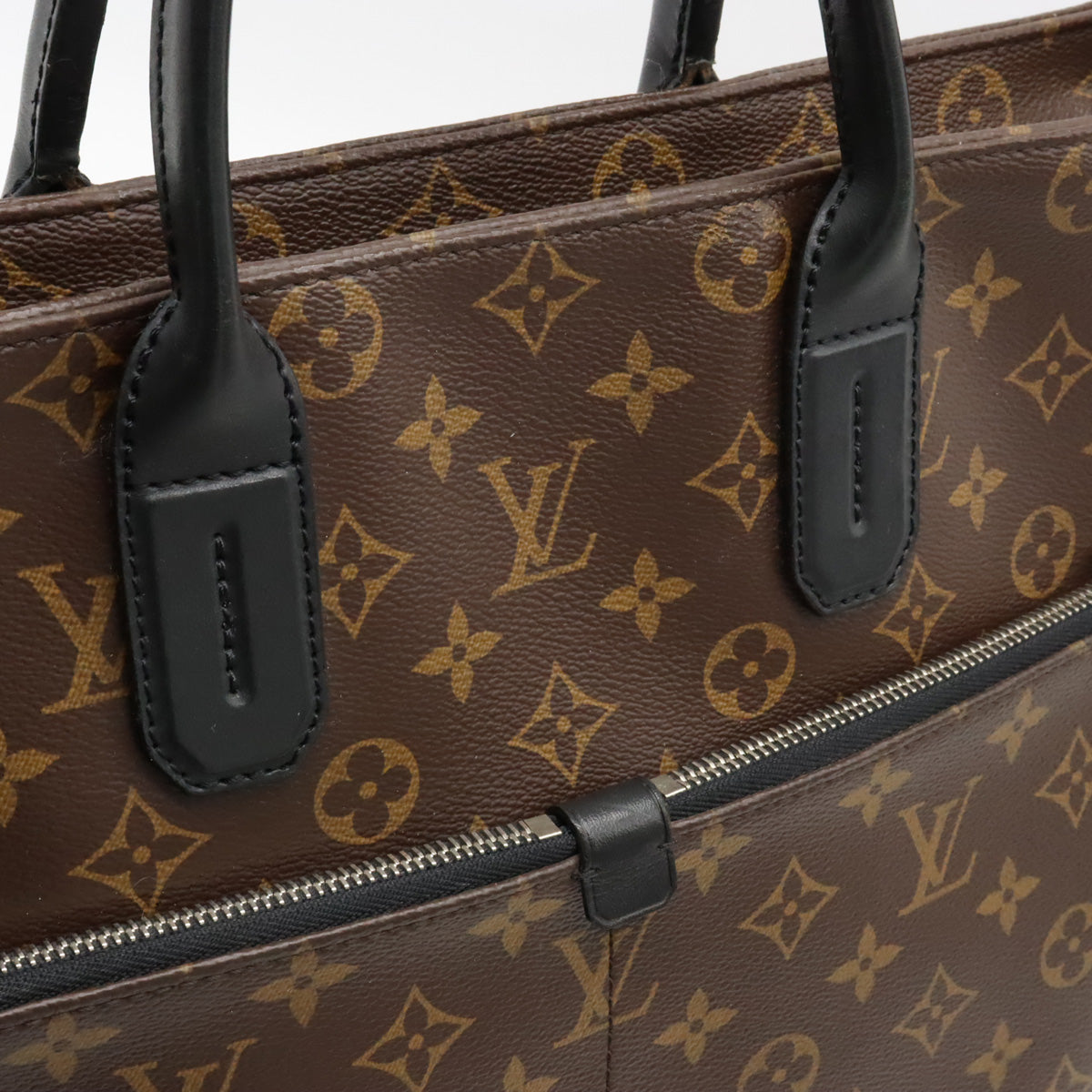 Louis Vuitton Monogram Maker 7 DW Business Bag Paper Bag Handbag 2WAY Shoulder Bag M61288