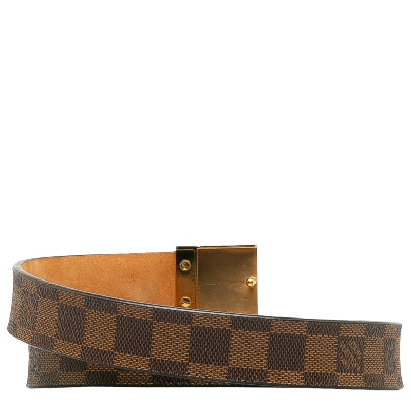 Louis Vuitton Monogram M6944 Belt PVC/Leather Brown