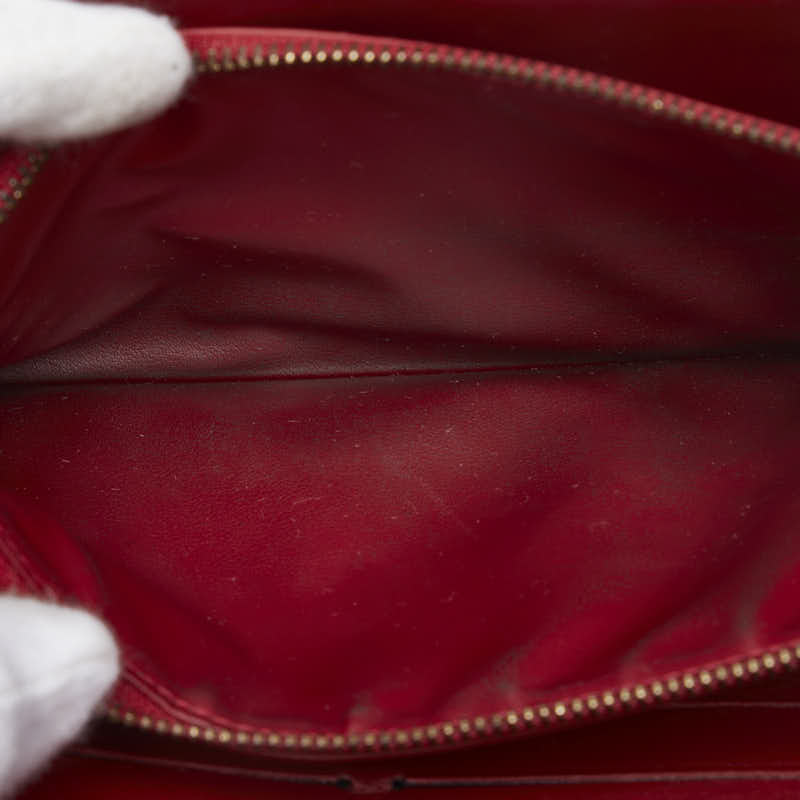 Louis Vuitton Sarah Long Wallet in Vernis Red M93530