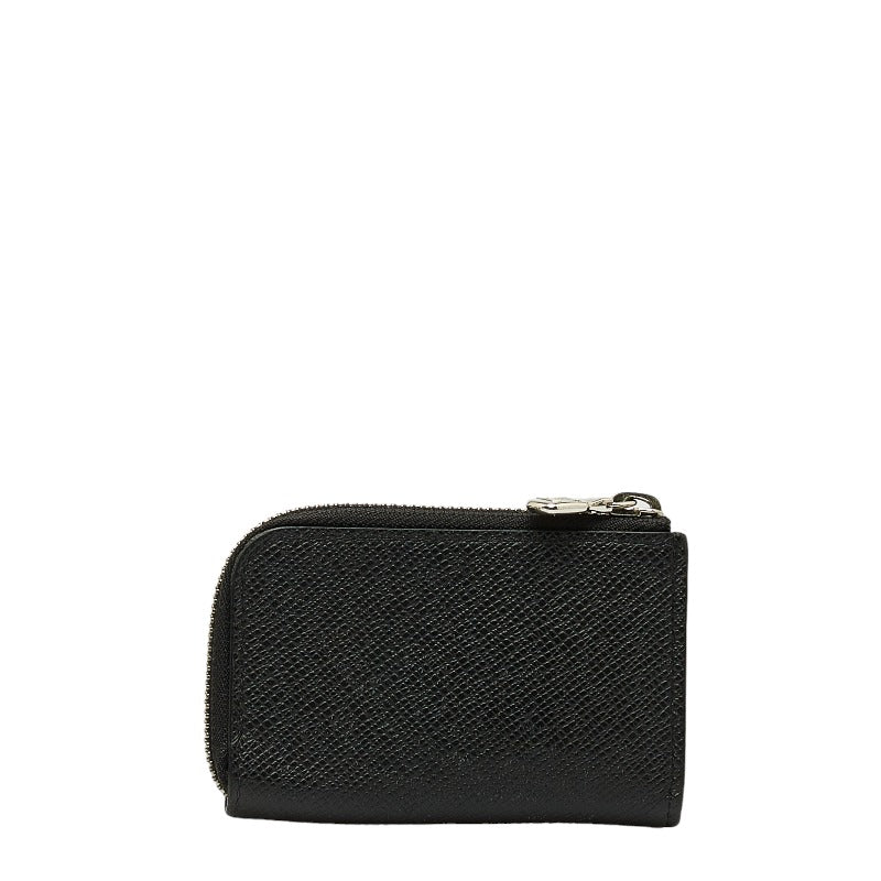 Louis Vuitton Louis Vuitton Tyga M63375 Coin Case Leather Noir Black