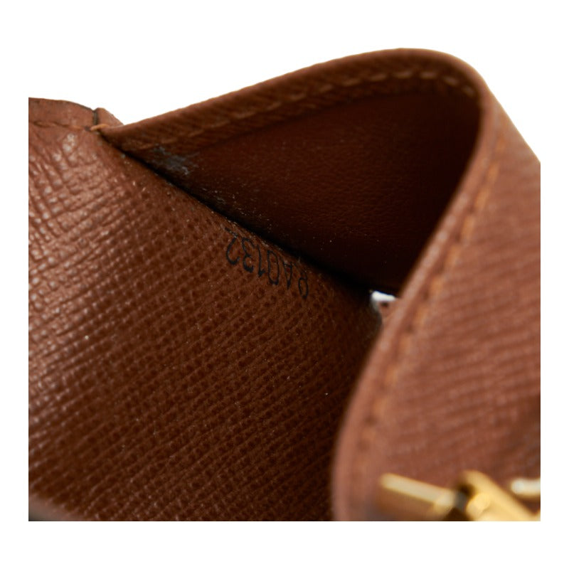 Louis Vuitton Monogram M62631 Keycase PVC/Leather Brown