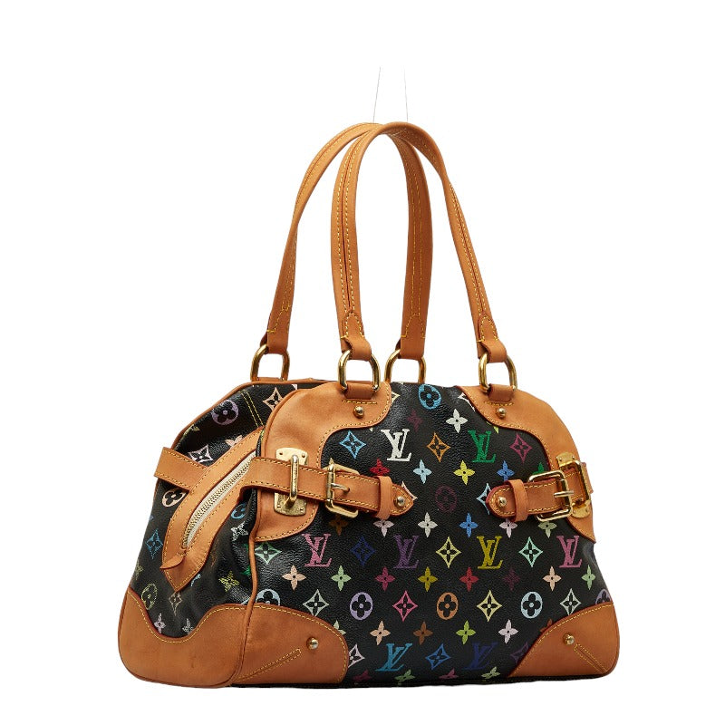 Louis Vuitton Multicolor Claudia Handbag M40194 Noir Black PVC Leather  Louis Vuitton