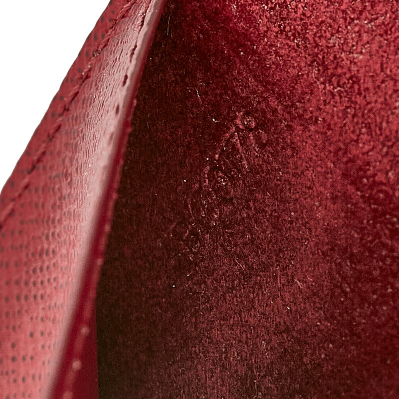 Louis Vuitton Epic Folio iPhone Case X & XS Handbook M64468 Fushai Red Leather  Louis Vuitton