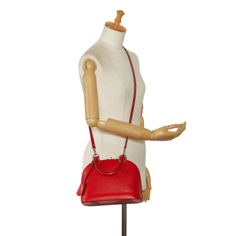 Louis Vuitton Epic Alma BB Handbags Shoulder Bag 2WAY M41160 Coquimbo Red Leather  Louis Vuitton