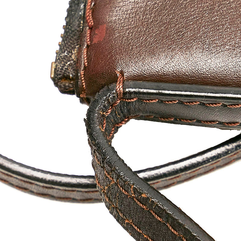 Louis Vuitton Utah Sacca M92073 Coffee Brown Leather Men Louis Vuitton