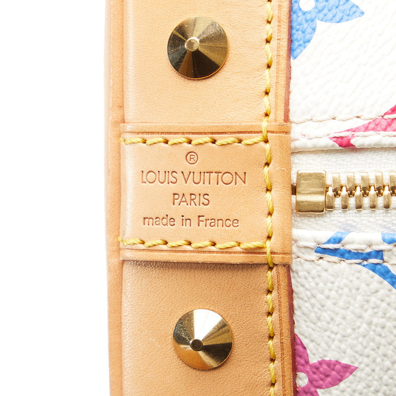 Louis Vuitton Multicolor Alma Handbag M92647 Bronze White PVC Leather  Louis Vuitton