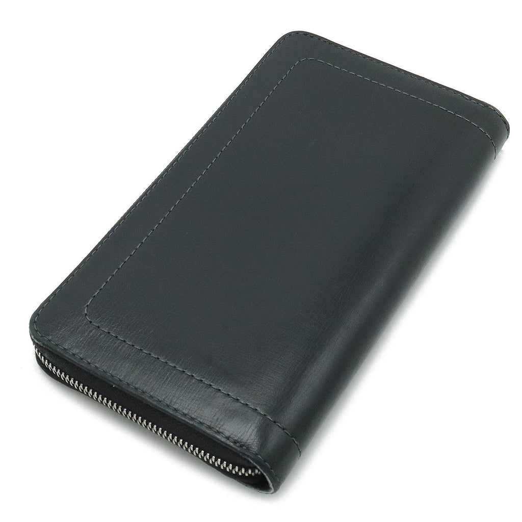 Louis Vuitton Louis Vuitton Utah Jeepy Organizer Round  Long Wallet Carf Leather Basalt Initial Inlet M97026
