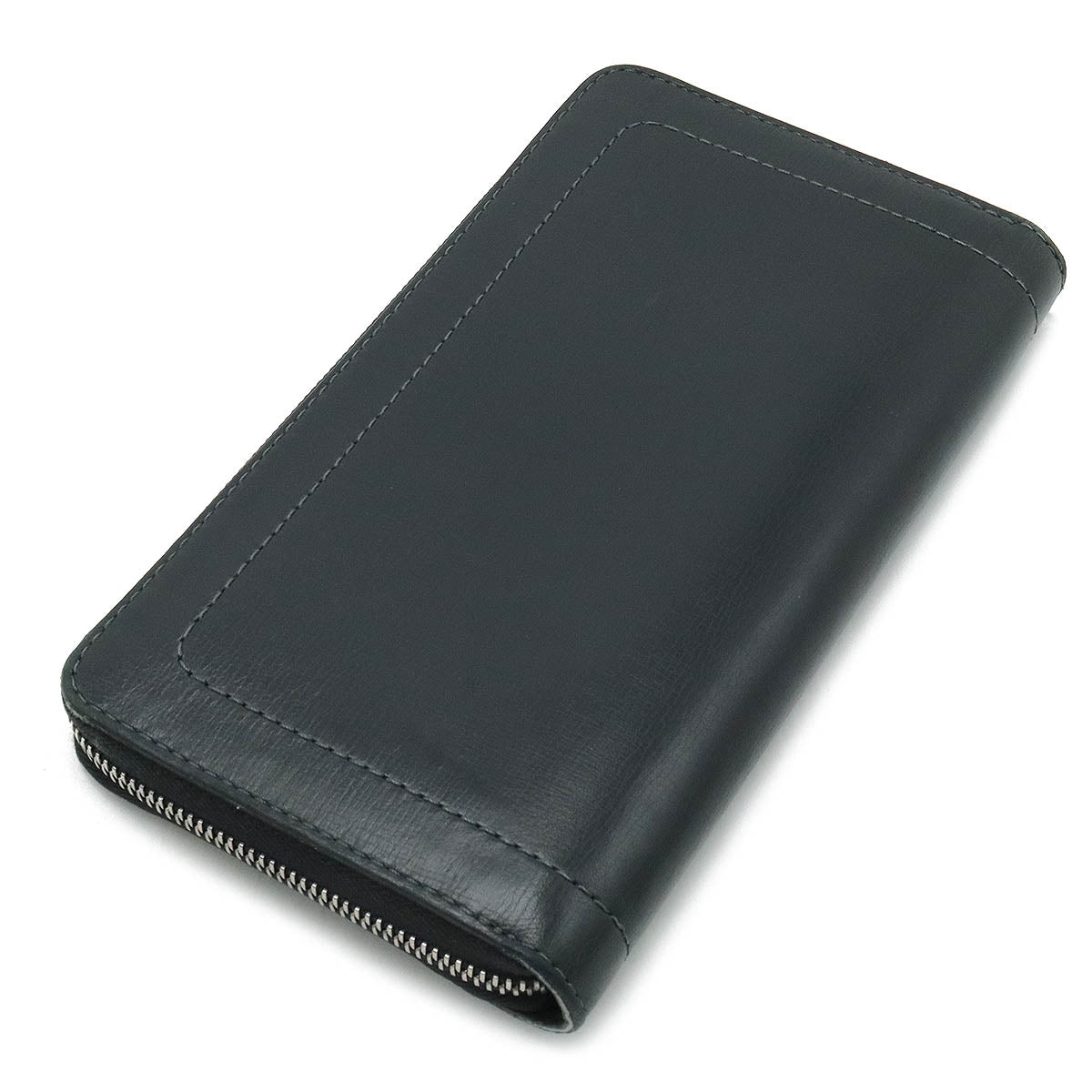 Louis Vuitton Louis Vuitton Utah Jeepy Organizer Round  Long Wallet Carf Leather Basalt Initial Inlet M97026