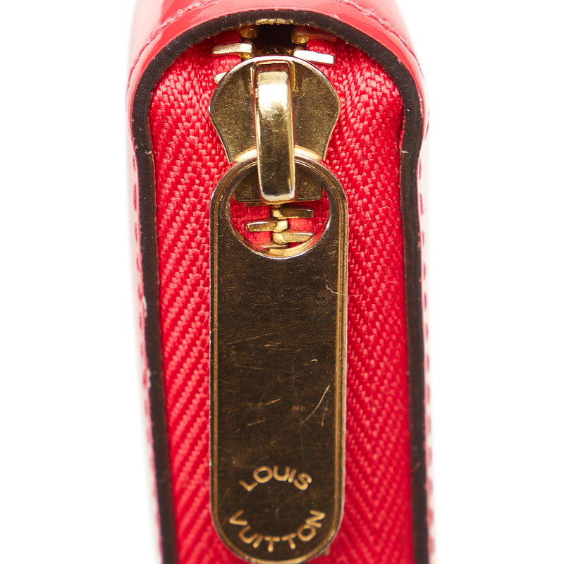 Louis Vuitton Monograms Verney Zippie Wallet Long Wallet M93058 Hot Pink Patent Leather  Louis Vuitton