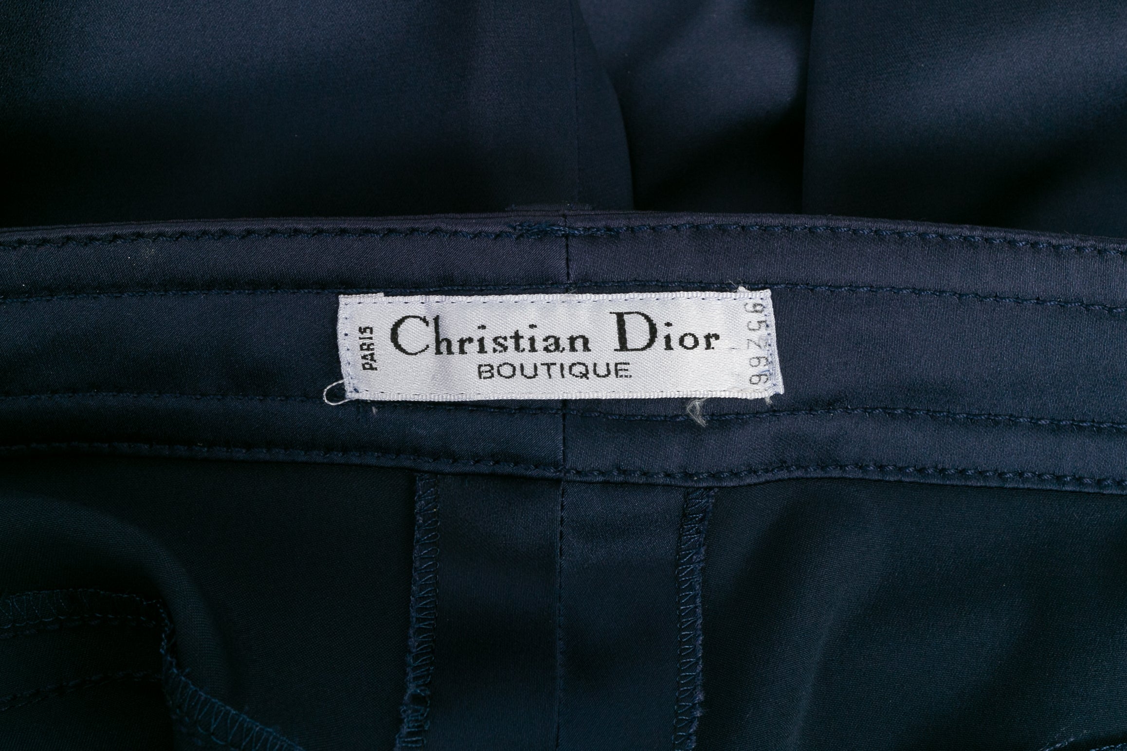 Pantalon bleu Dior