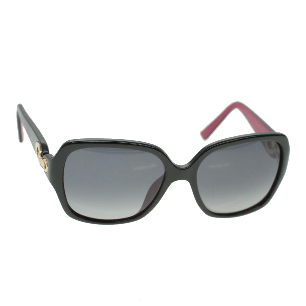CHRISTIAN DIOR Sunglasses Black Pink Auth cl607