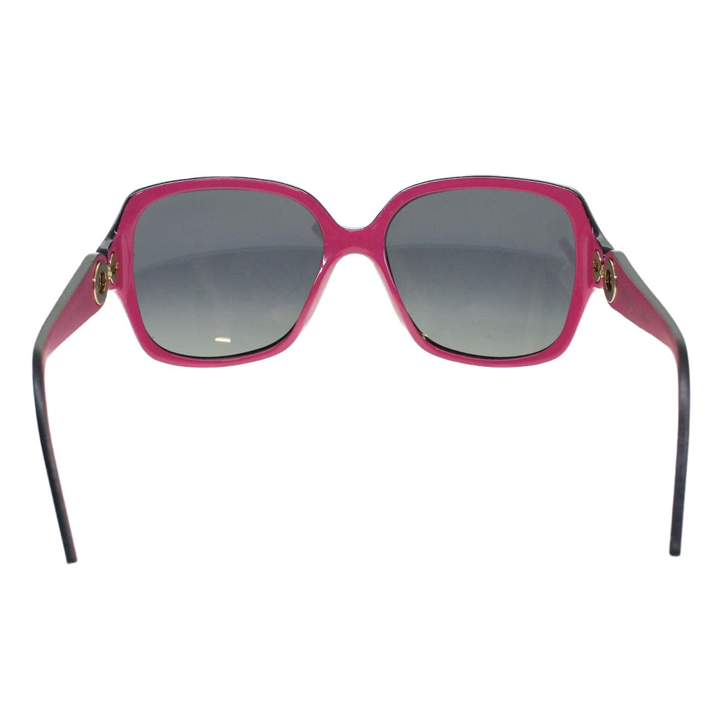CHRISTIAN DIOR Sunglasses Black Pink Auth cl607