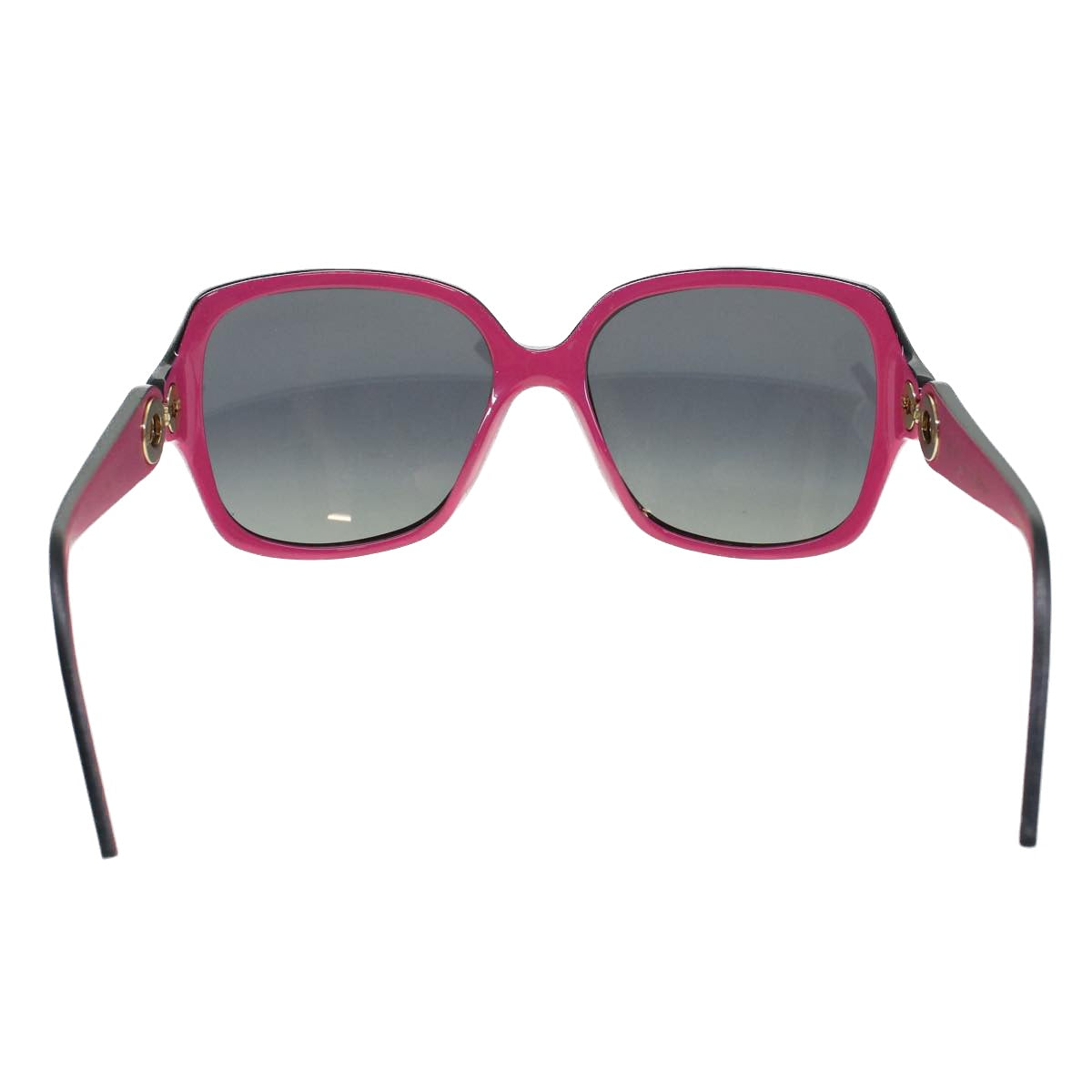 CHRISTIAN DIOR Sunglasses Black Pink Auth cl607