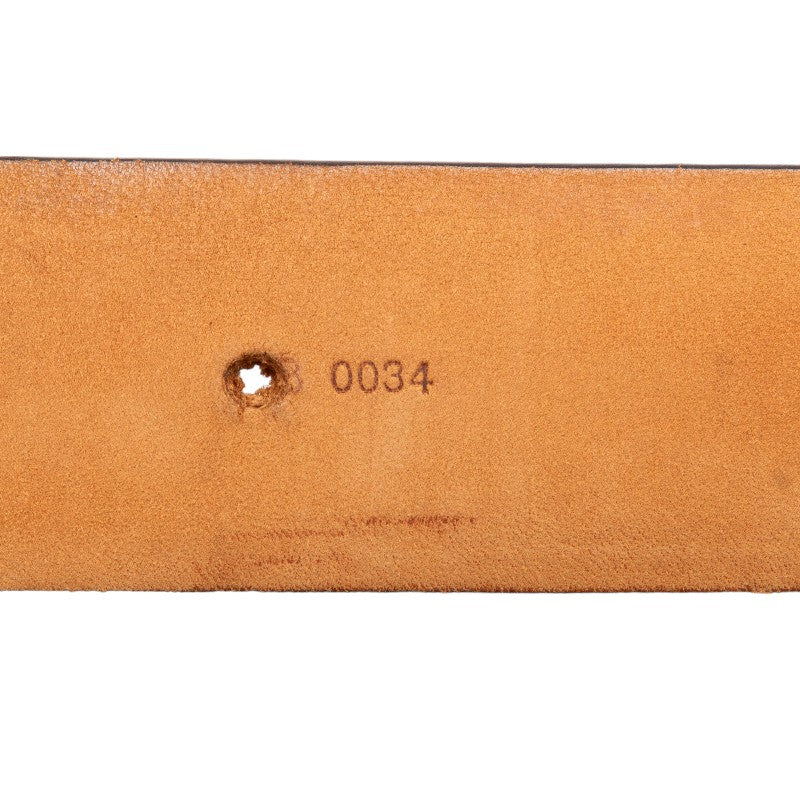 Louis Vuitton Monogram M6944 Belt PVC/Leather Brown