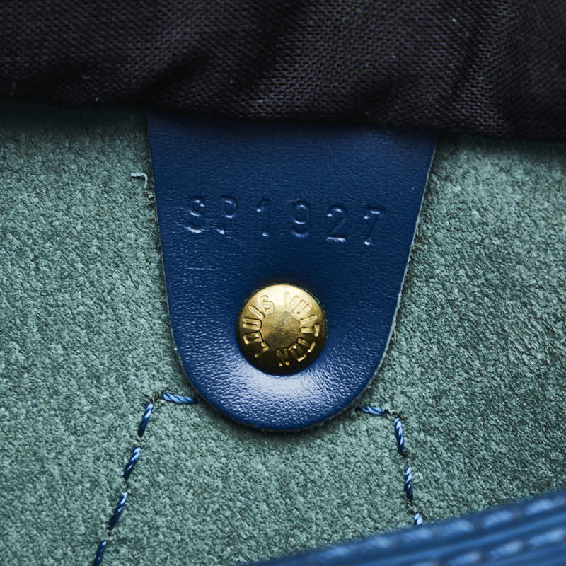 Louis Vuitton Speedy 30 in Epi Toledo Blue M43005