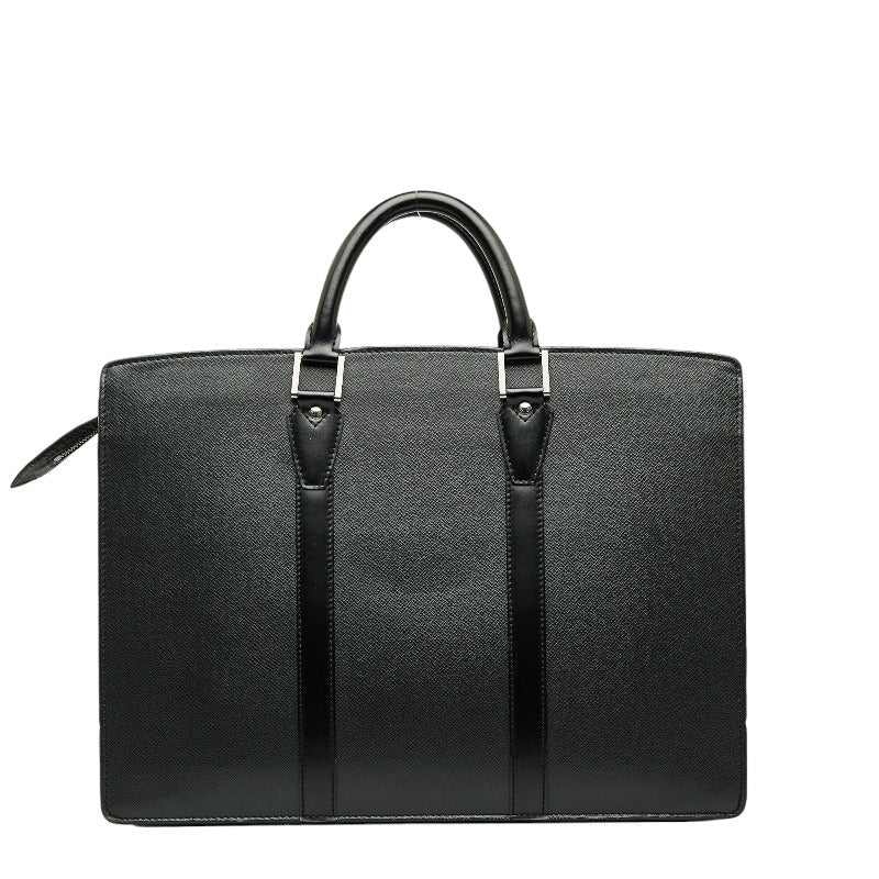 Louis Vuitton Porte Document Business Bag in Taiga Black M30052
