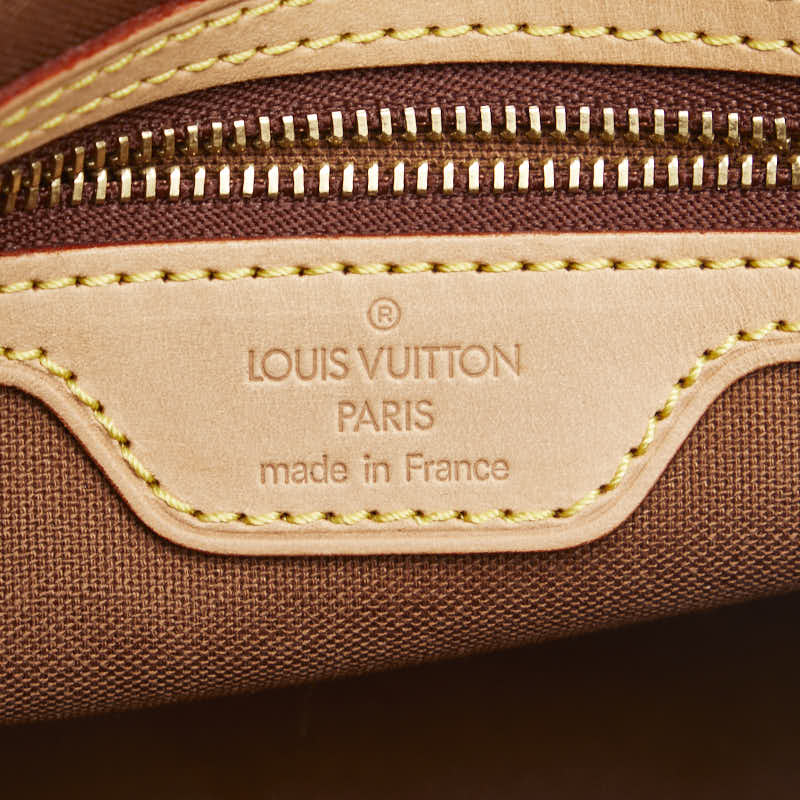 Louis Vuitton Monograms Miniature Shoulder Bag M51147 Brown PVC Leather  Louis Vuitton