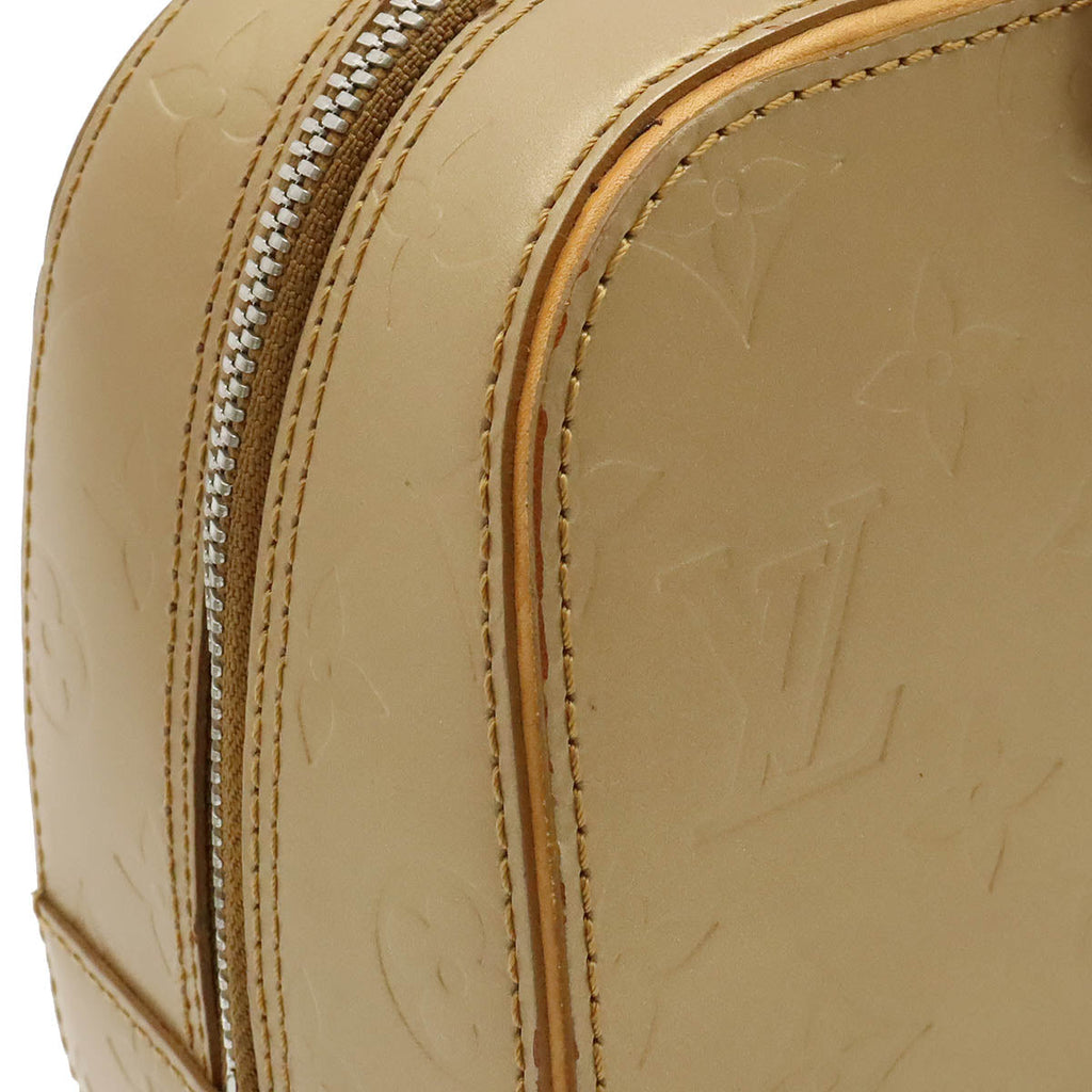 Louis Vuitton Monogram Mat Shelton MM Handbag Ambre Beige M55177 by Louis Vuitton