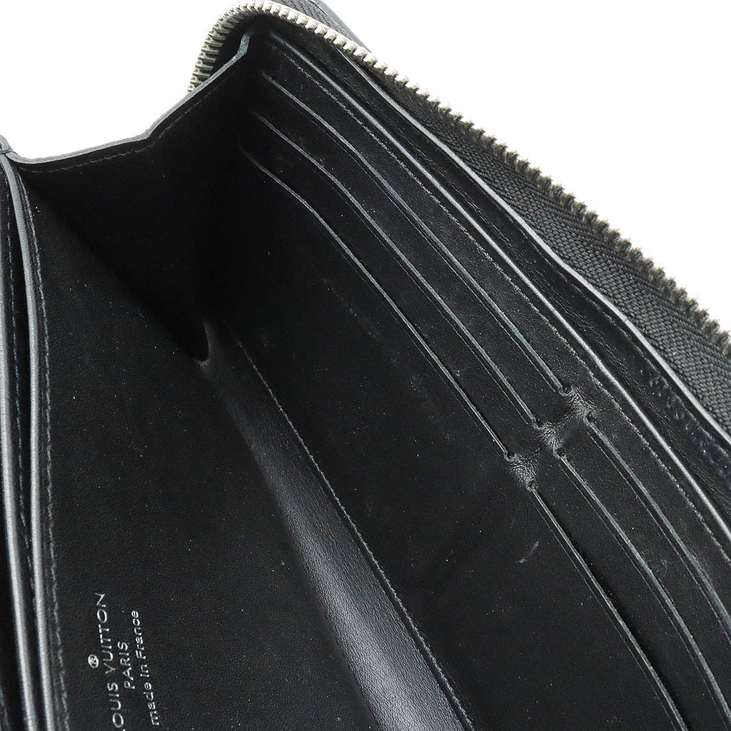 Louis Vuitton Louis Vuitton Monogram Wallet Zippy Wallet Long Wallet Leather Noir Black M61867