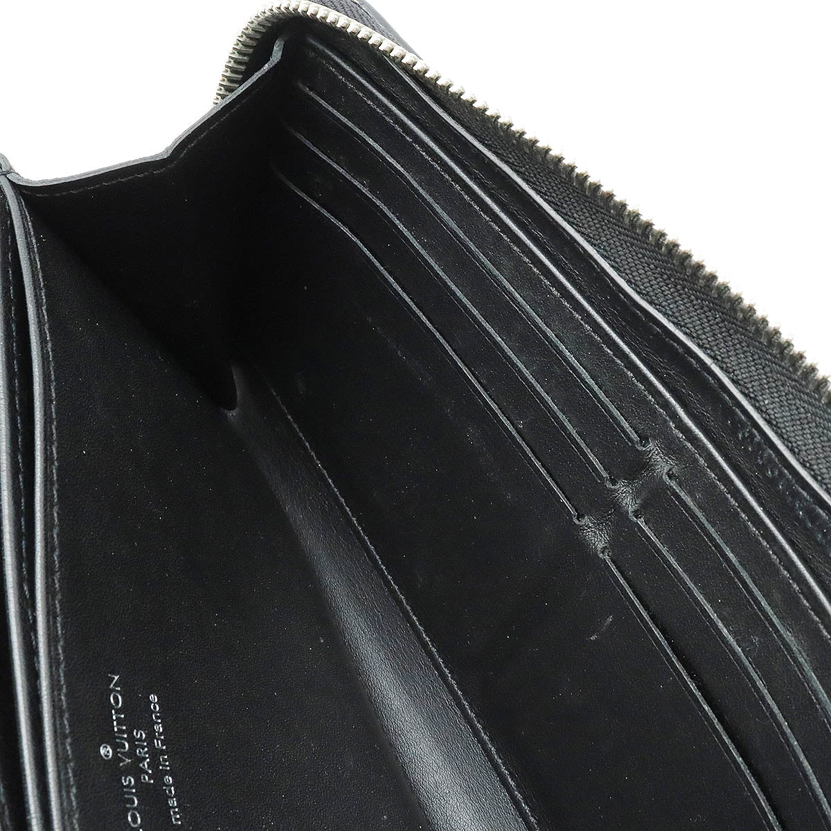 Louis Vuitton Louis Vuitton Monogram Wallet Zippy Wallet Long Wallet Leather Noir Black M61867