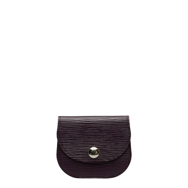 Louis Vuitton Epic Port Monet Acordeon Coin Case M6657K Cassis Pearl Leather  Louis Vuitton