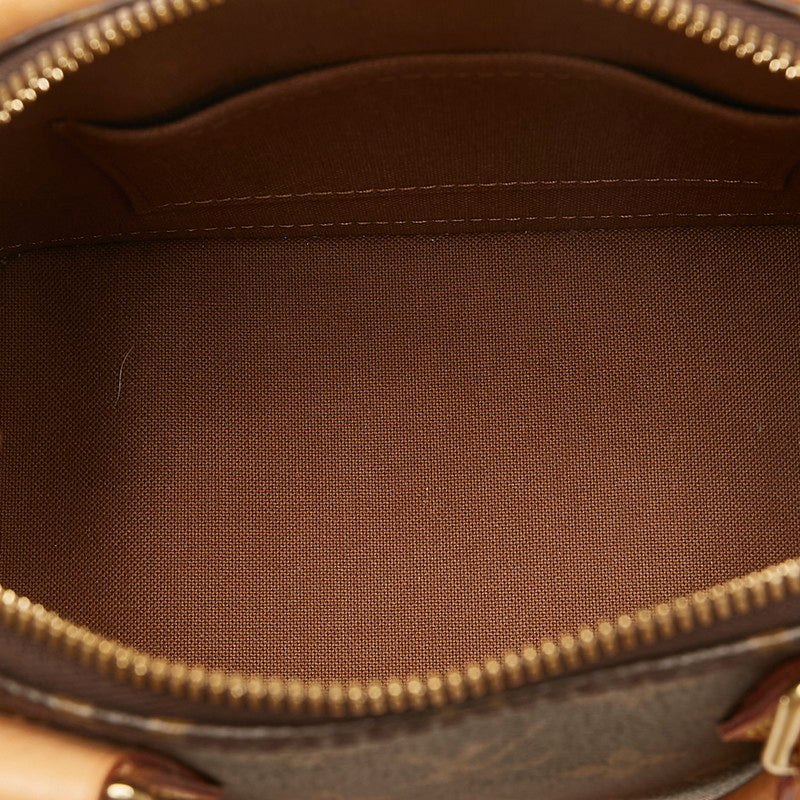 Louis Vuitton Monogram BB Handbag 2WAY M53152 Brown PVC Leather  Louis Vuitton