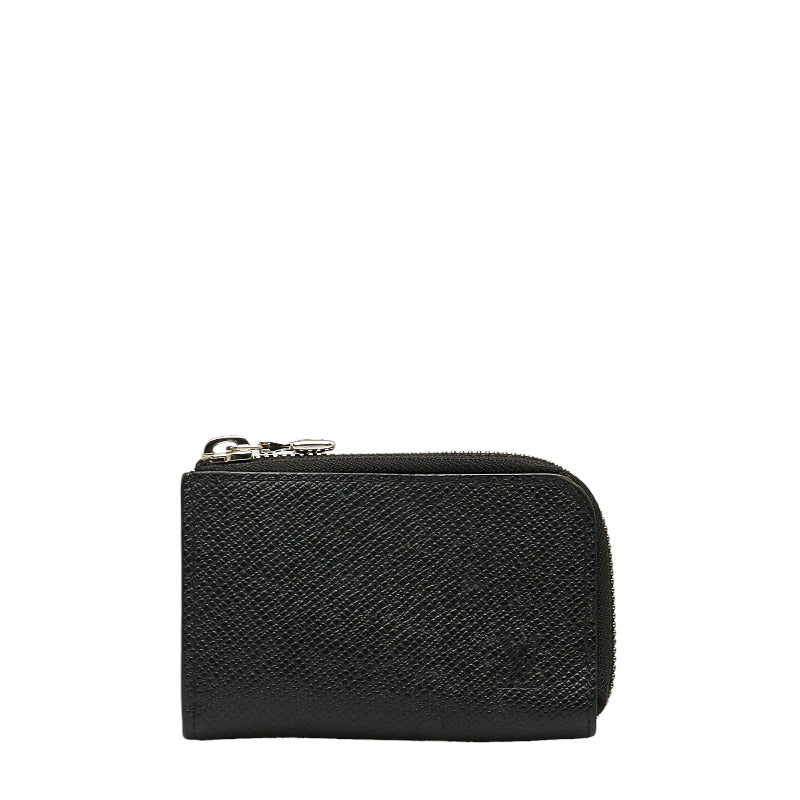 Louis Vuitton Louis Vuitton Tyga M63375 Coin Case Leather Noir Black
