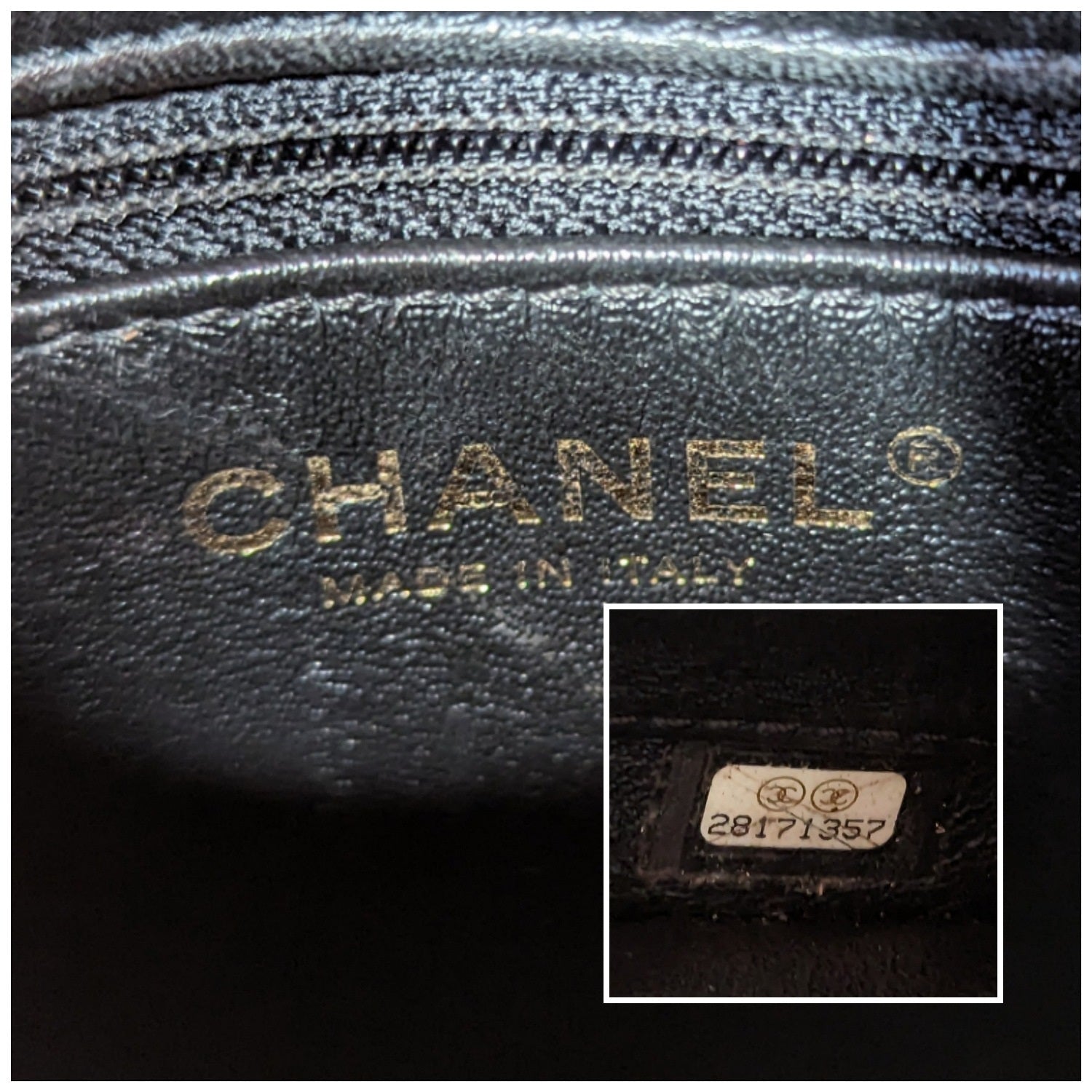 Chanel Black Trendy CC Chevron Top Handle Flap Bag