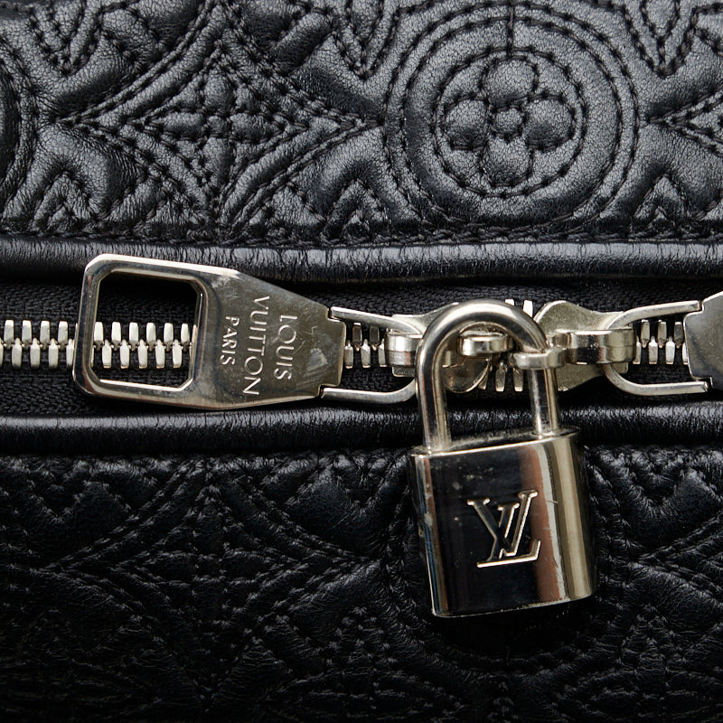 Louis Vuitton Louis Vuitton Monogram Antia M97071  Bag Leather Noir Black
