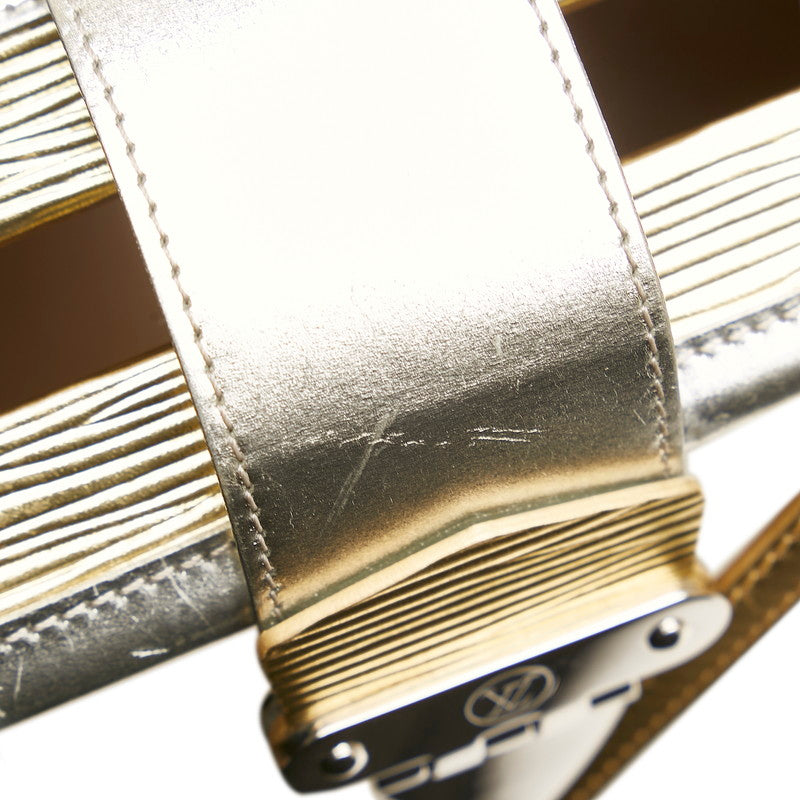 Louis Vuitton Louis Vuitton Epic M54652 Shoulder Bag Leather Gold Silver