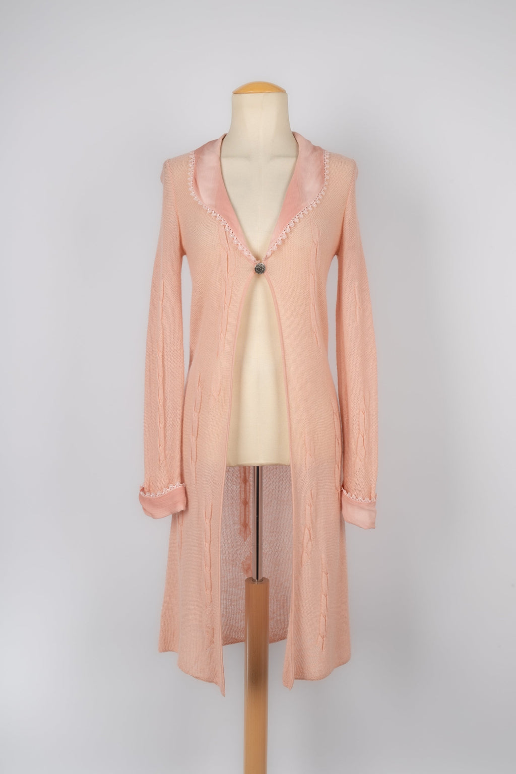 Long gilet en cachemire Dior