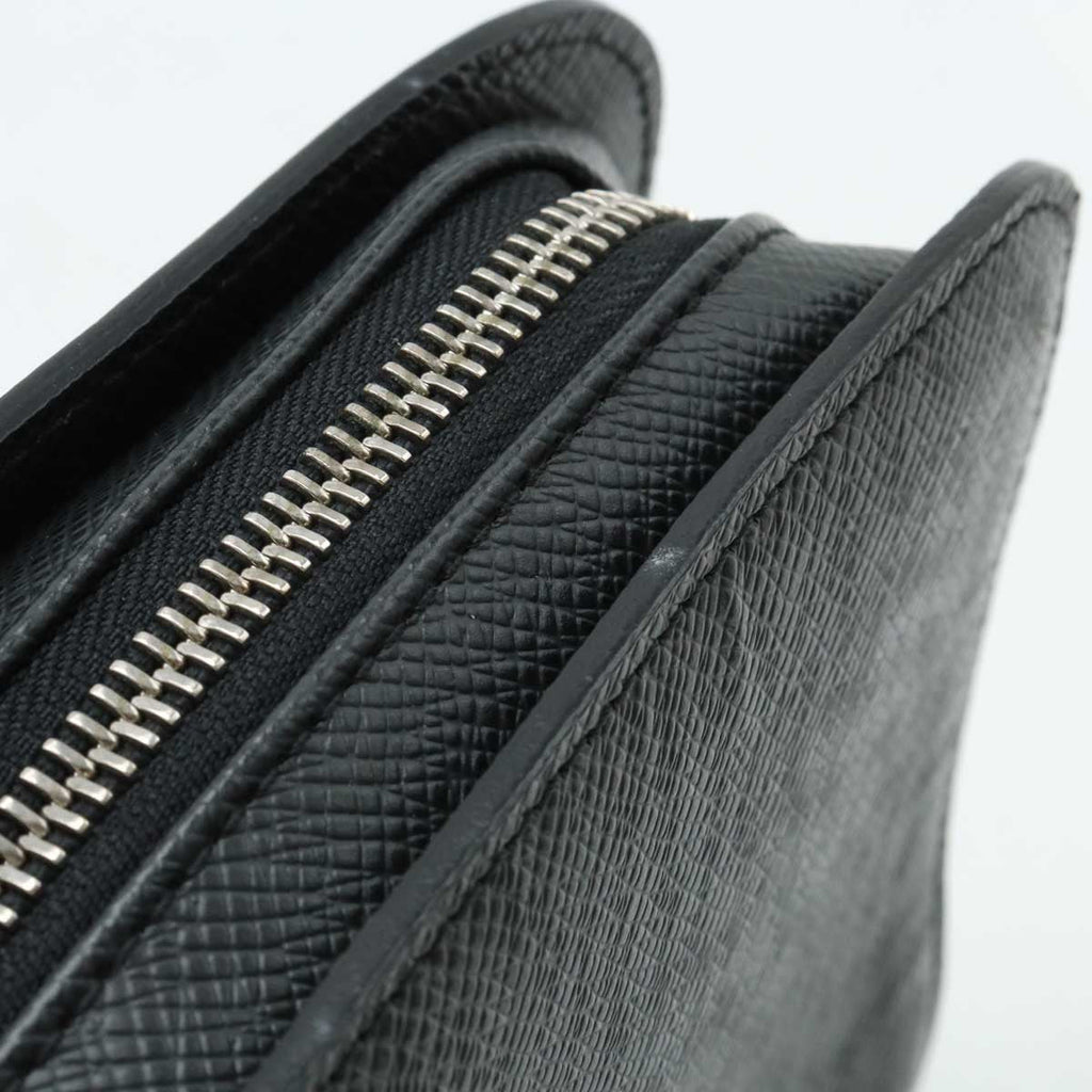 LOUIS VUITTON Louis Vuitton Tiger Bicycle Second Bag Cracks Bag Black Black Without Beta M30182