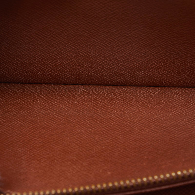 Louis Vuitton Monogram  Port Monet Credit Long Wallet M61725 Brown PVC Leather  Louis Vuitton