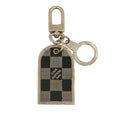 Louis Vuitton Louis Vuitton Louis Vuitton Louis Vuitton M65770 Silver Metal Men's Bag Charm Address Port Clerk