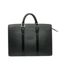 Louis Vuitton Porte Document Business Bag in Taiga Black M30052