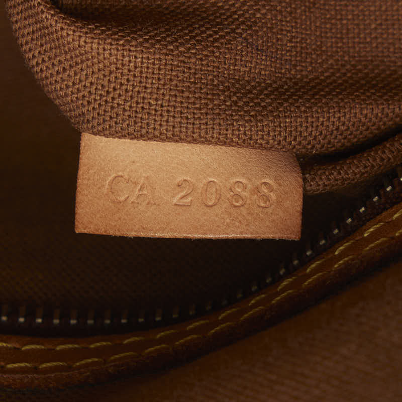 Louis Vuitton Monogram Batignol Vertical Shoulder Bag M51153 Brown PVC Leather Lady Louis Vuitton