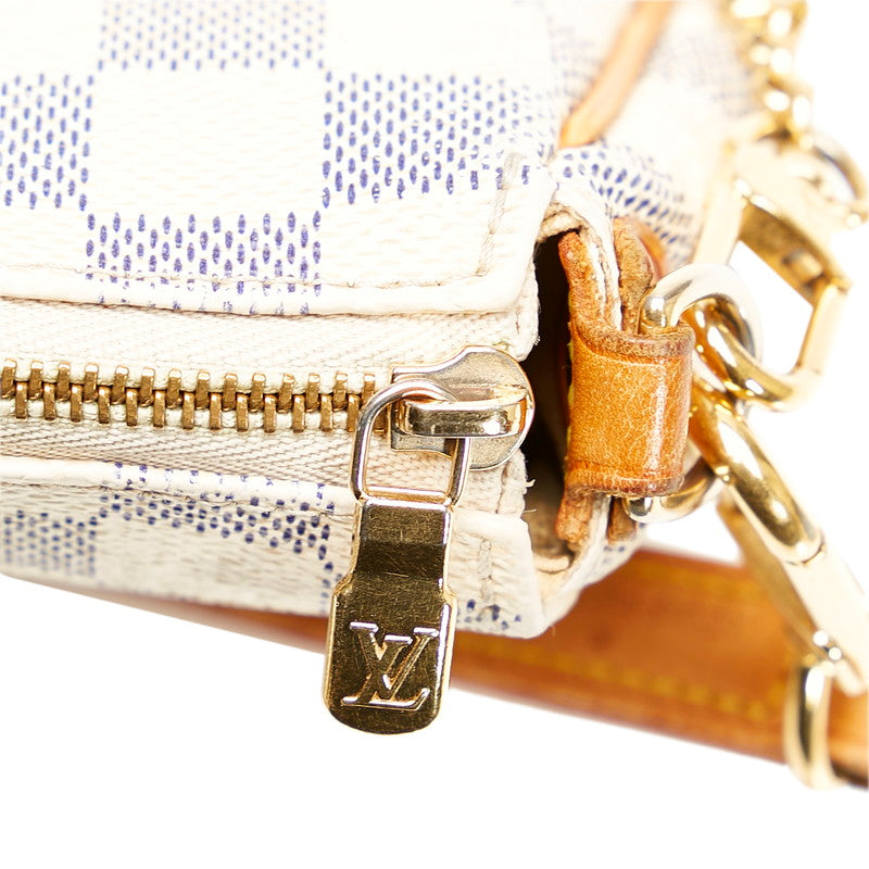 Louis Vuitton Louis Vuitton Damière Azur N55214 Shoulder Bag PVC/Laser White