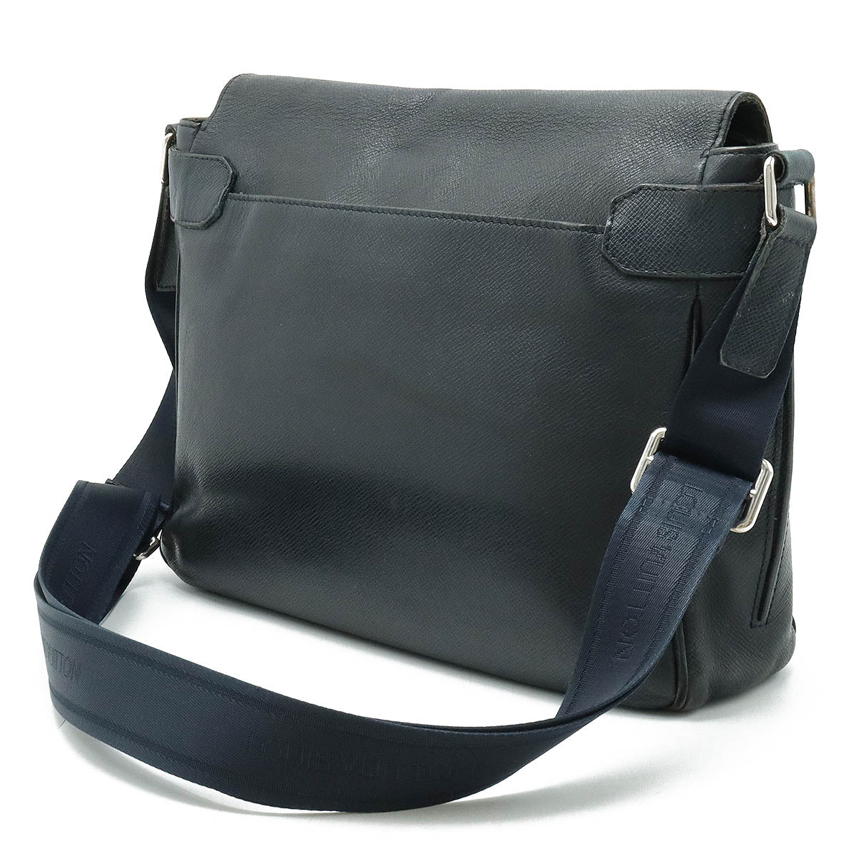 LOUIS VUITTON Louis Vuitton Tiger Roman MM Holder Bag Messengers Bag Men's Boreal Dwarf Dark Navi M32624